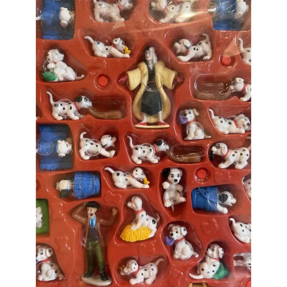 1999 Mattel Disney 101 Dalmatians Super Deluxe Giftset #66466 82 Pc Vintage
